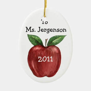 Teacher Treats Ceramic Tree Decoration