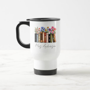 Teacher Tumbler Personalised Reading Tumbler Custo Travel Mug