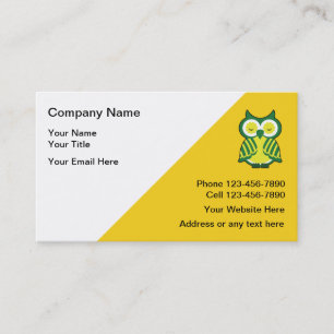 Teacher Tutor Business Cards