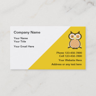 Teacher Tutor Business Cards