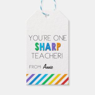 Teacher Valentine or Teacher Appreciation Gift Tag