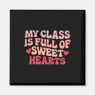 Teacher Valentines Back To School 100 Days Of Scho Magnet