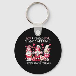 Teacher Valentines Day I Teach The Cutest Little V Key Ring