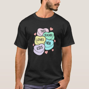 Teacher Valentines Day Shirt This Teacher Loves He