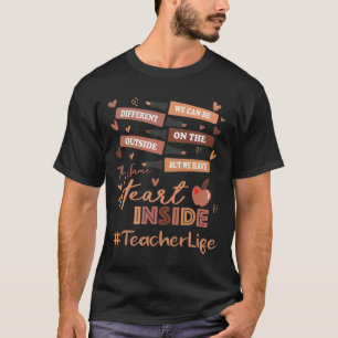 Teacher We Can Be Different Black History Month T-Shirt