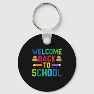Teacher Welcome Back To School Key Ring