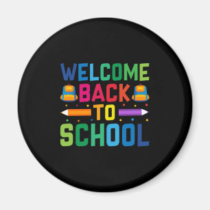 Teacher Welcome Back To School Magnet