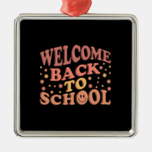 Teacher Welcome Back To School Metal Tree Decoration
