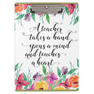 Teacher welcome sign Teacher back to school gift Clipboard