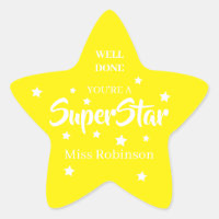 Well Done Star Gifts on Zazzle UK