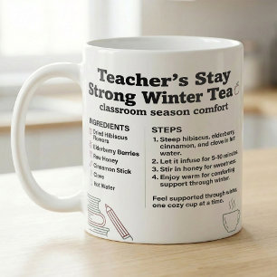 Teacher Winter Tea Recipe For Long Days Coffee Mug