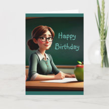 Teacher With Apple