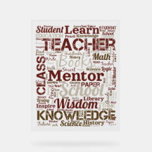 Teacher Word Cloud