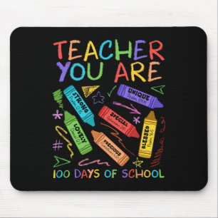 Teacher You Are Bible Inspiring 100 Days Of School Mouse Mat