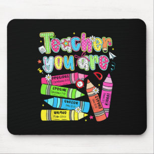Teacher You Are Special Lovely Strong Pencil Chris Mouse Mat