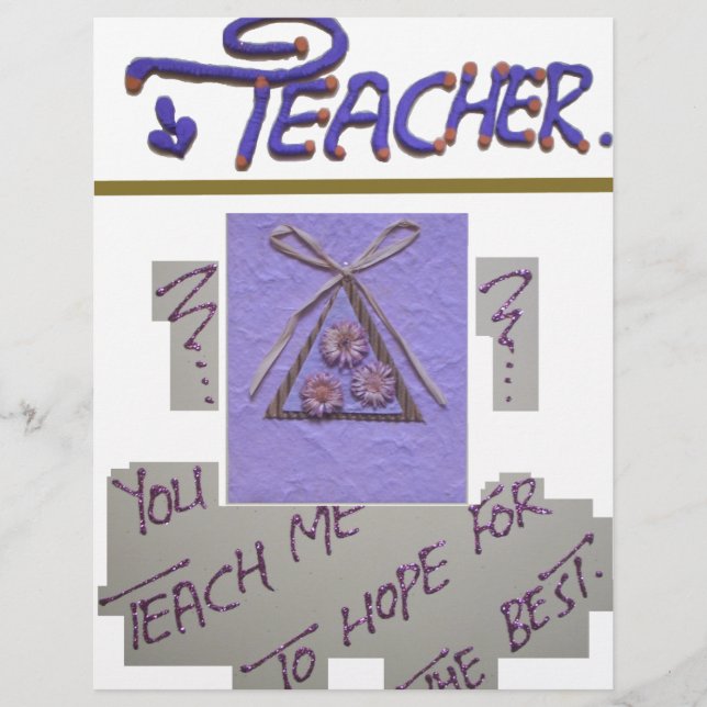 Teacher You Teach Me To Hope for the Best.png (Front)