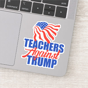 Teachers Against Trump 2024 Election Laptop