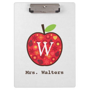 Teacher's Apple Clipboard