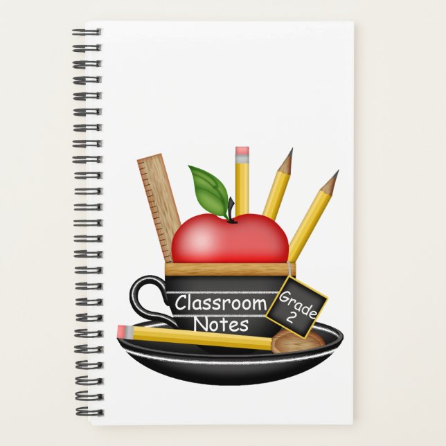 Teacher's Apple Custom Planner (Front)