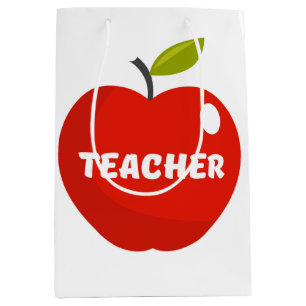 Teachers Apple Medium Gift Bag
