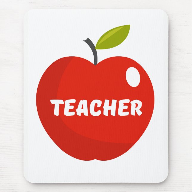 Teachers Apple Mouse Mat (Front)