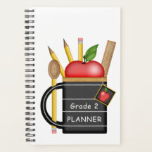 Teacher's Apple Mug Custom Planner