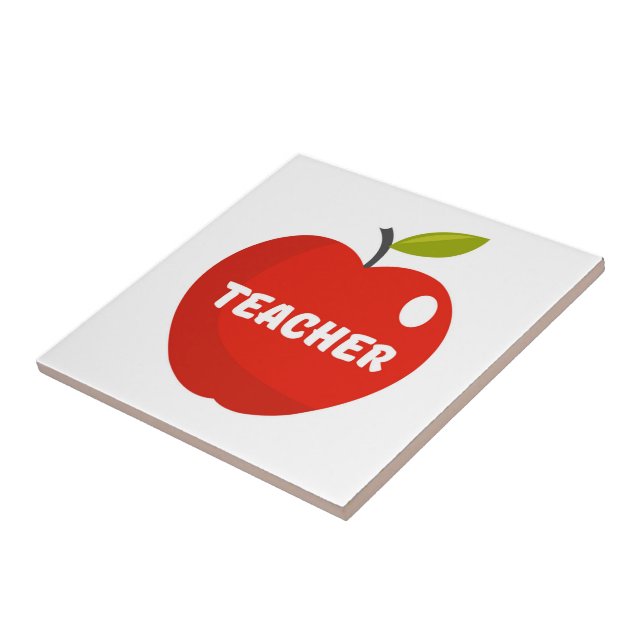 Teachers Apple Tile (Side)