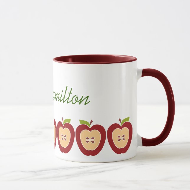 Teacher's Apples Mug (Right)