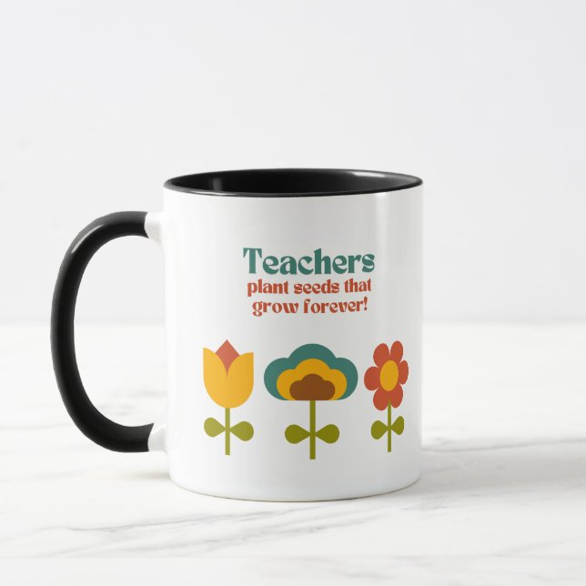 Teacher's Appreciation Coffee Mug (Left)