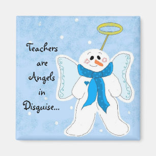 Teachers are Angels in Disguise Magnet