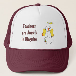 Teachers are Angels in Disguise Trucker Hat
