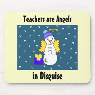 Teachers are Angels Mouse Mat