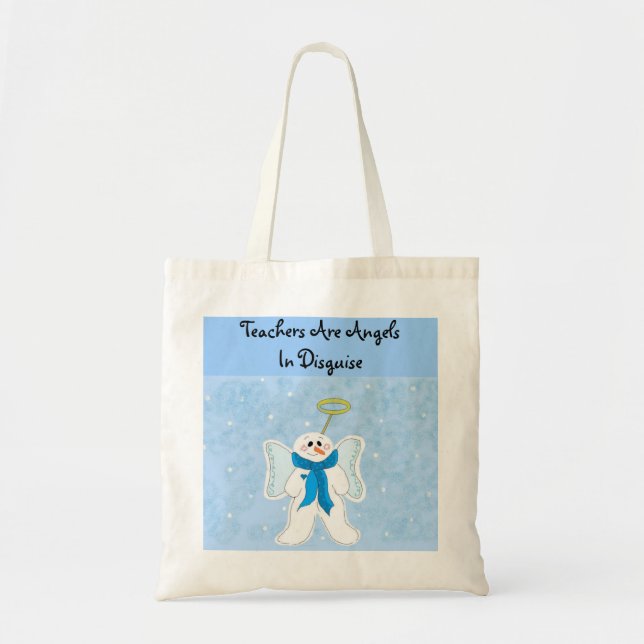 Teachers are Angels Tote Bag (Front)