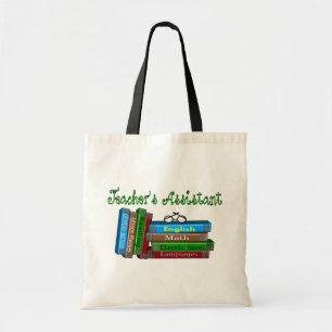 Teacher's Assistant Gifts "Stack of Books" Tote Bag