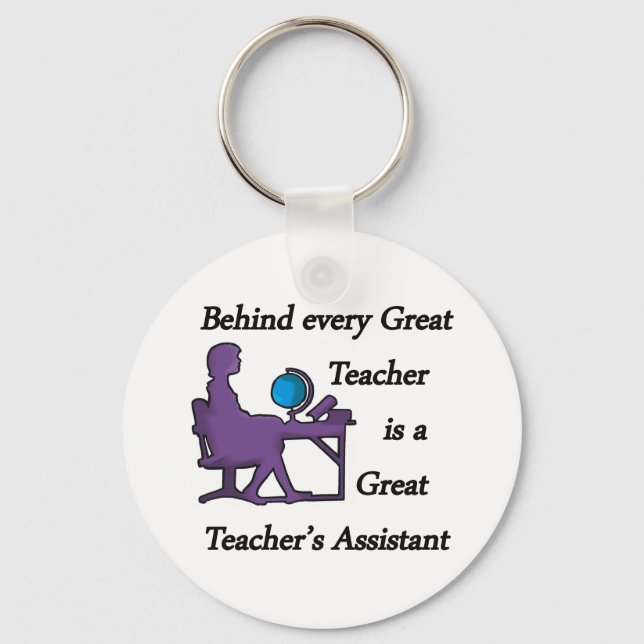 Teacher's Assistant Key Ring (Front)