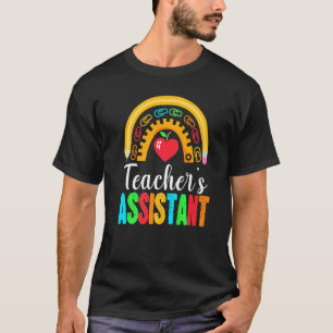 Teacher's Assistant Paraprofessional Sped Autism S T-Shirt