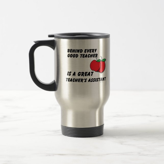 Teacher's  Assistant Travel Mug (Left)