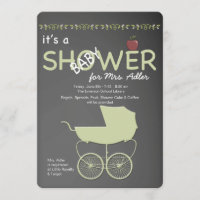 Teacher's Baby Shower Invitation