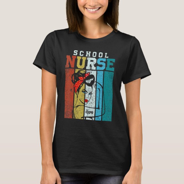 Teachers Back To School Nurse Summer Vacation T-Shirt (Front)