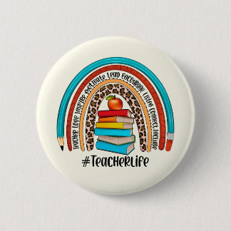 Teachers Change the World Pin Button