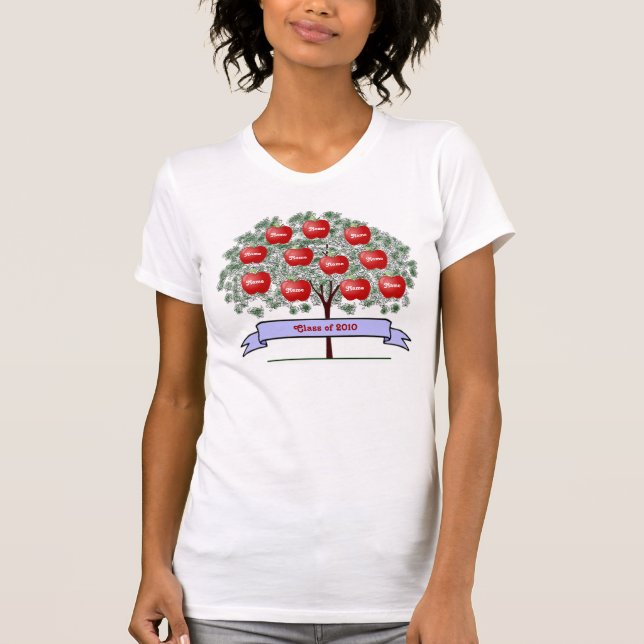 Teacher's Class - 11 Names T-Shirt (Front)
