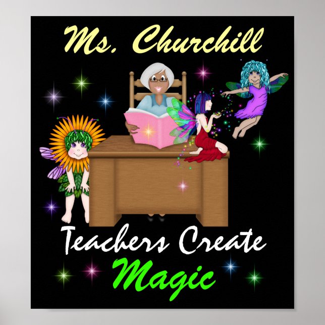 Teachers Create Magic - Poster - SRF (Front)