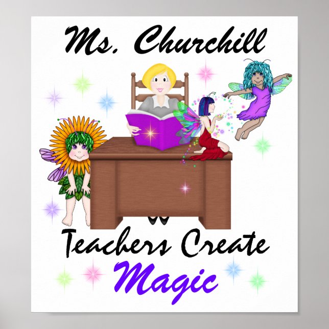 Teachers Create Magic - Poster - SRF (Front)