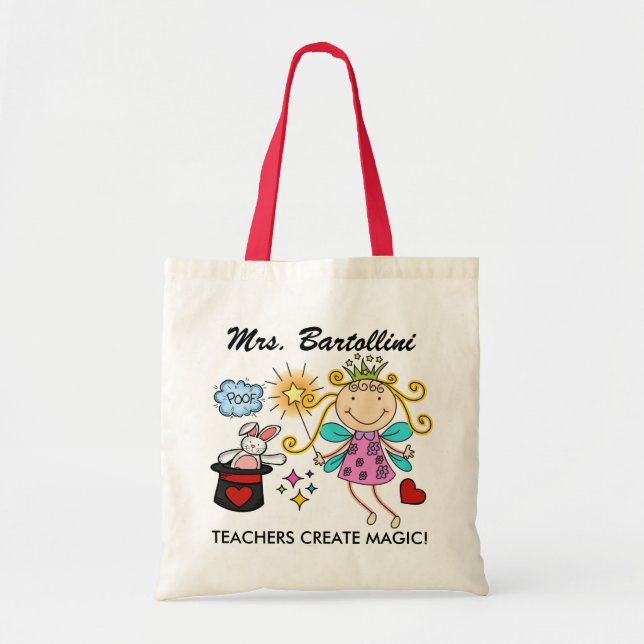 Teachers Create Magic - SRF Tote Bag (Front)