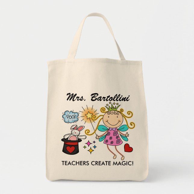 Teachers Create Magic - SRF Tote Bag (Front)