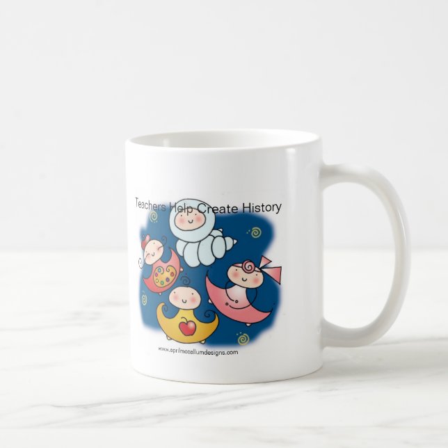 TEACHERS CREATE Mug by April McCallum (Right)