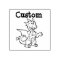Teacher's customisable stamp - Cartoon Dragon