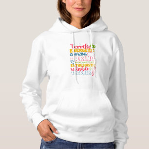 Teacher's Day Amazing Caring Teacher Hoodie