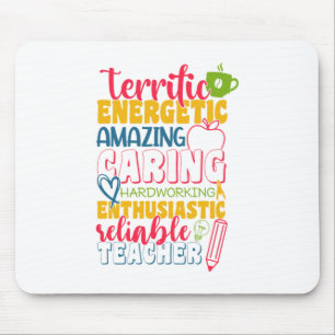 Teacher's Day Amazing Caring Teacher Mouse Mat