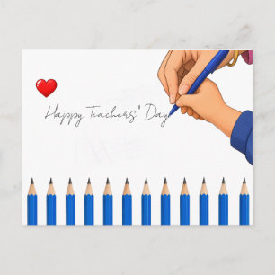 Teachers' Day Appreciation Postcard
